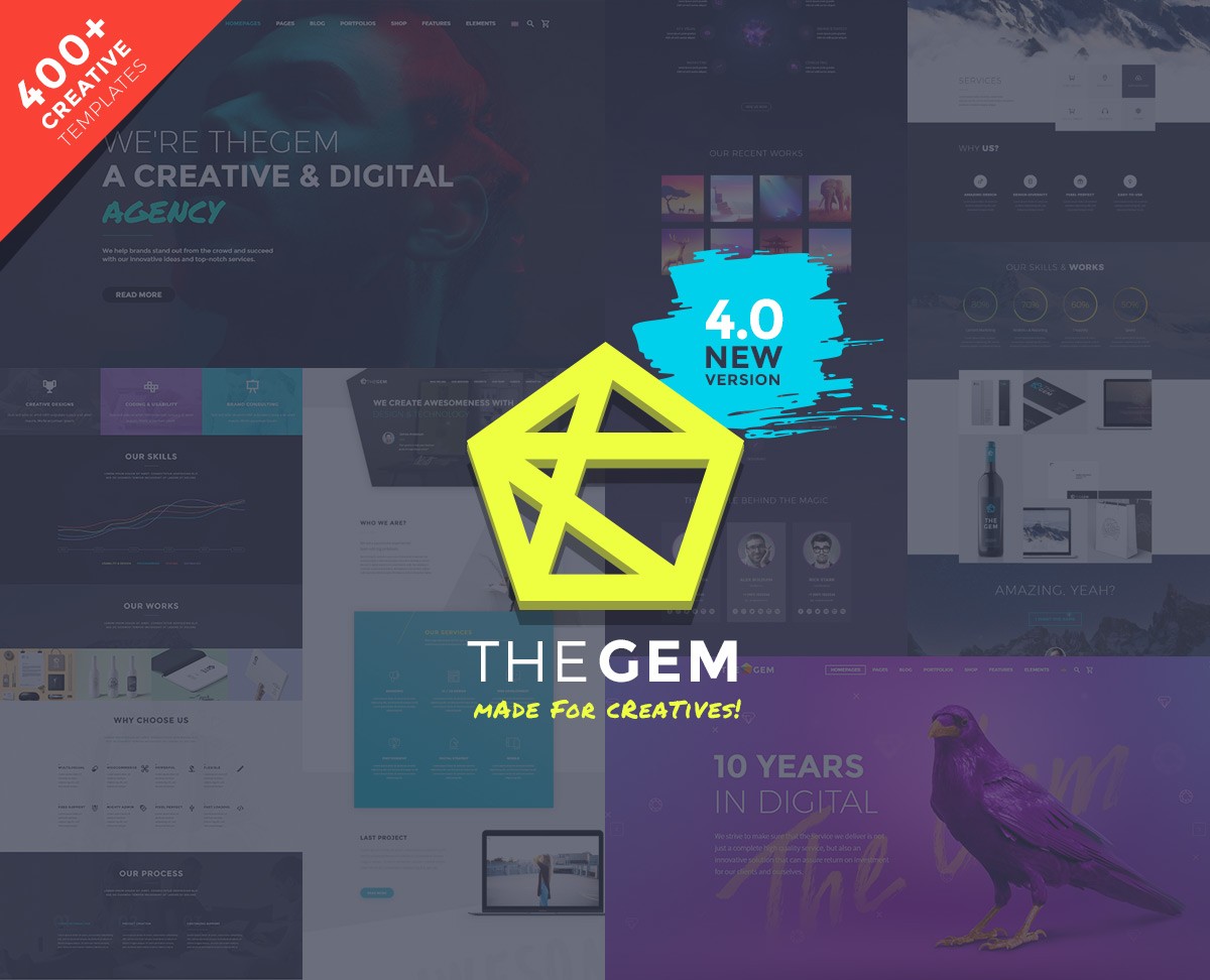 tema WordPress agensi kreatif