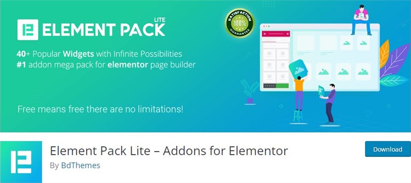 Addon Element Pack Element WP