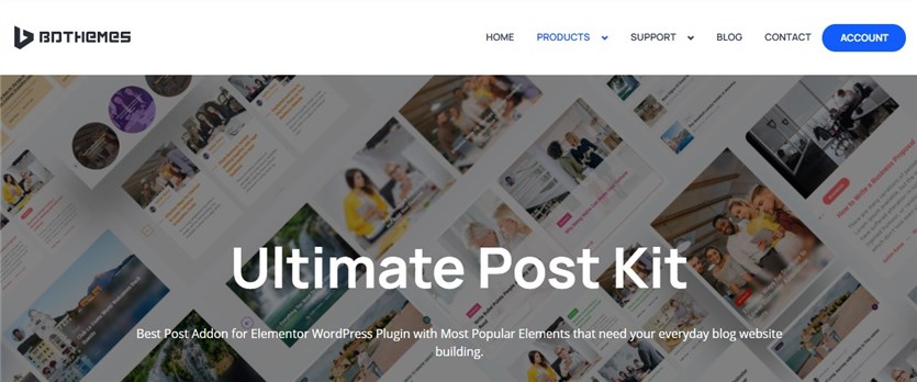 Widget Ultimate Post Kit Elementor