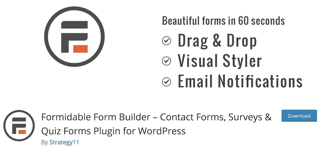 formidabil plugin wordpress gratuit