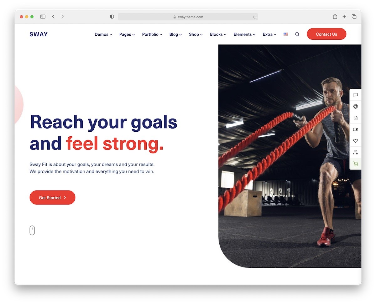 balancer le thème de remise en forme wordpress