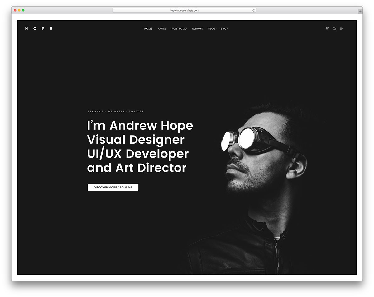 fatmoon-resume-wordpress-website-template