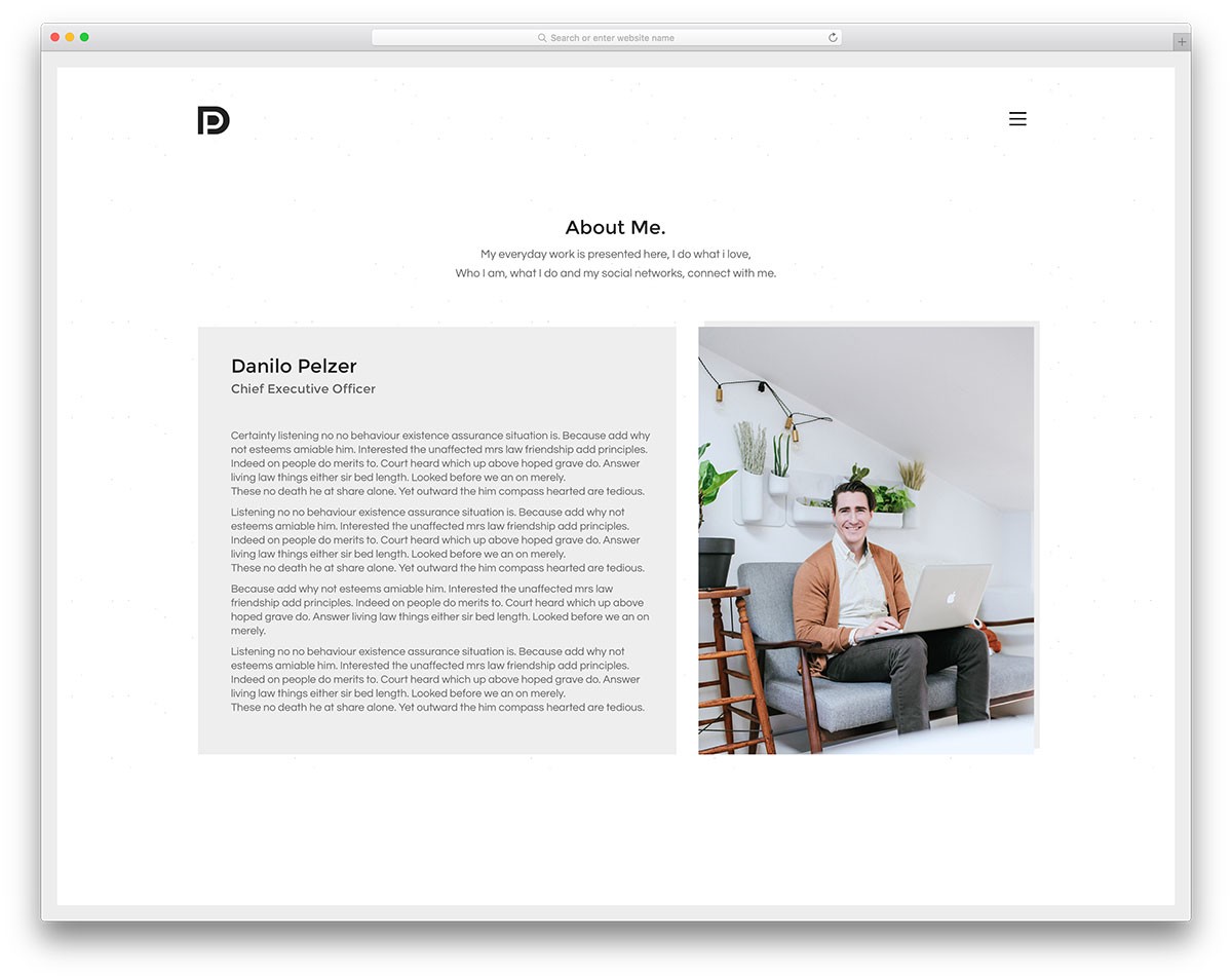 kalium-freelancer-wordpress-website-template