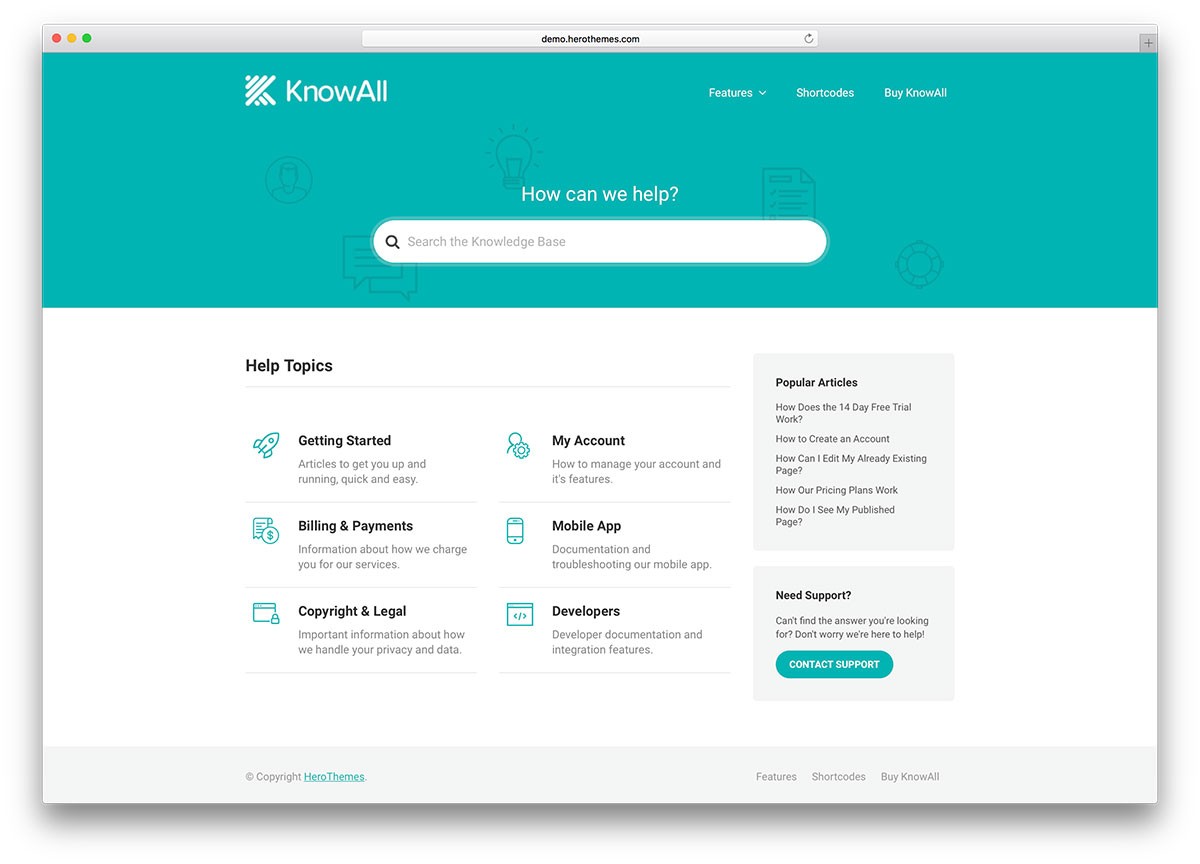 knowall-knowledge-base-website-template