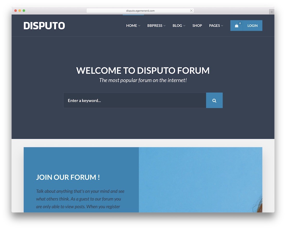 disputo tema de soporte técnico de wordpress