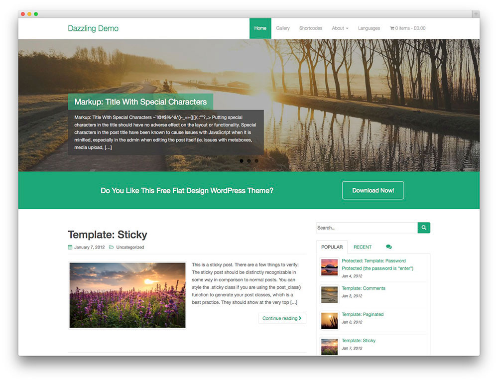 mempesona - tema bisnis bootstrap