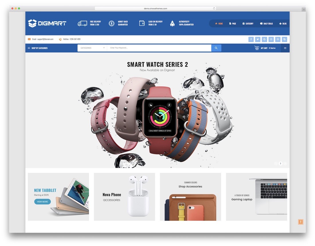 tema prestashop digimart