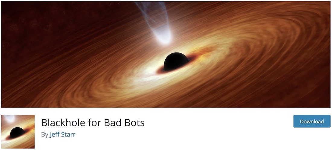 blackhole bad bots plugin anti-spam wordpress