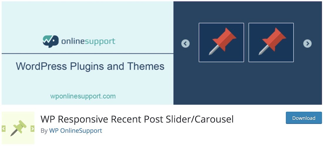 wp plugin de wordpress slider de postagem recente