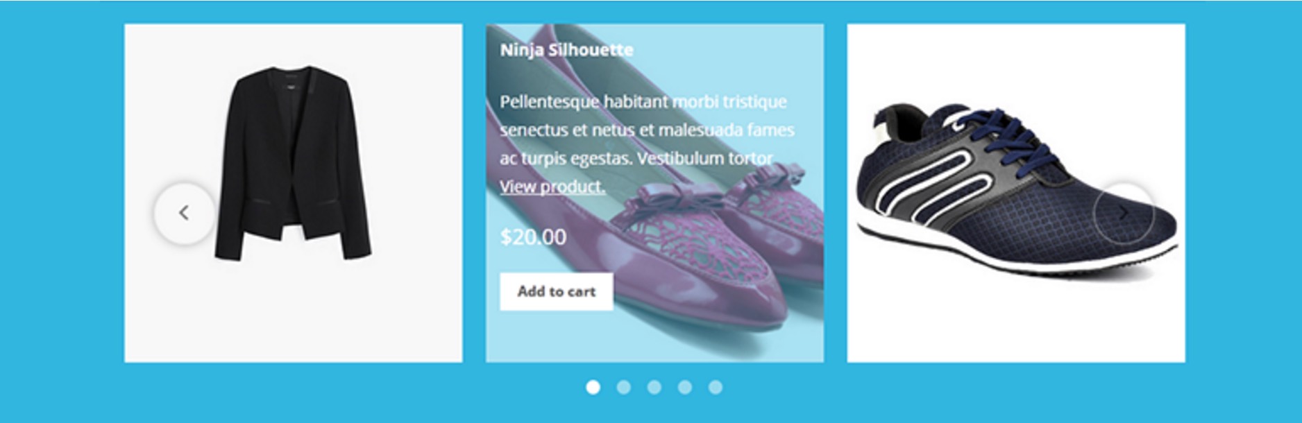 Controle deslizante de produtos WooCommerce