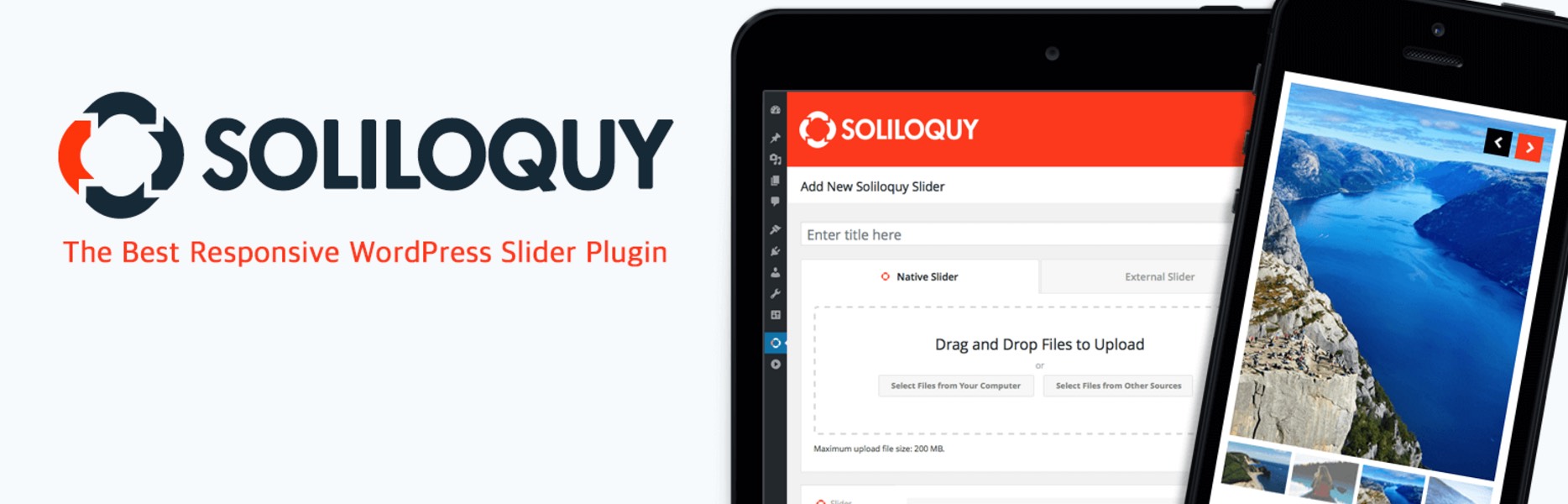 WordPress Slider por Soliloquy