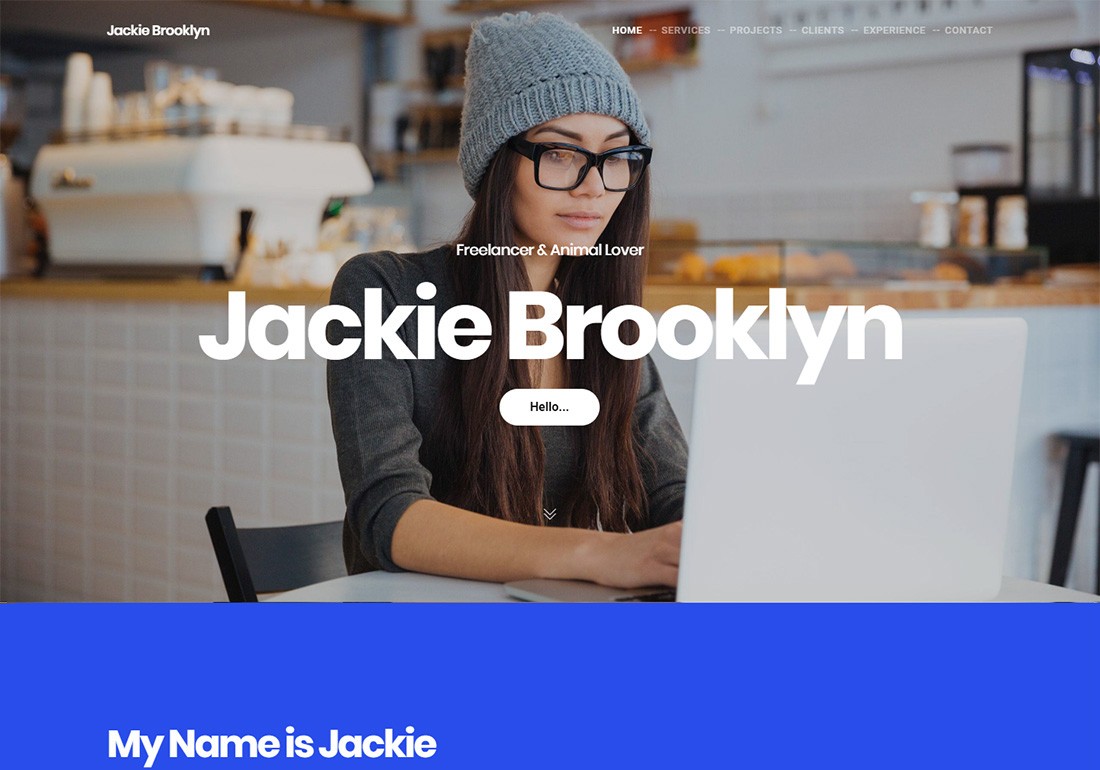 Brooklyn Personal Branding WordPress-Theme