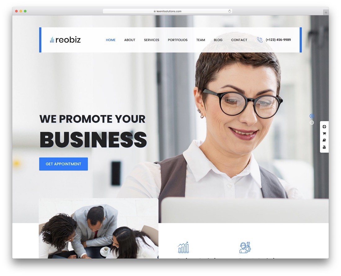 reobiz tema wordpress