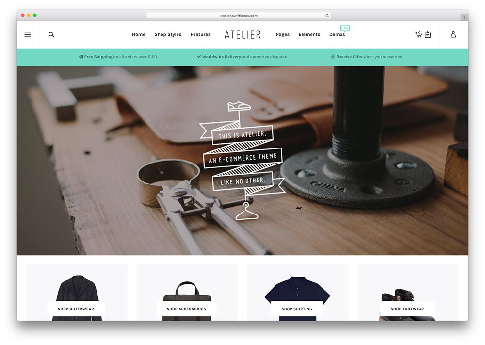 atelier-creative-multipurpose-webshop-tema