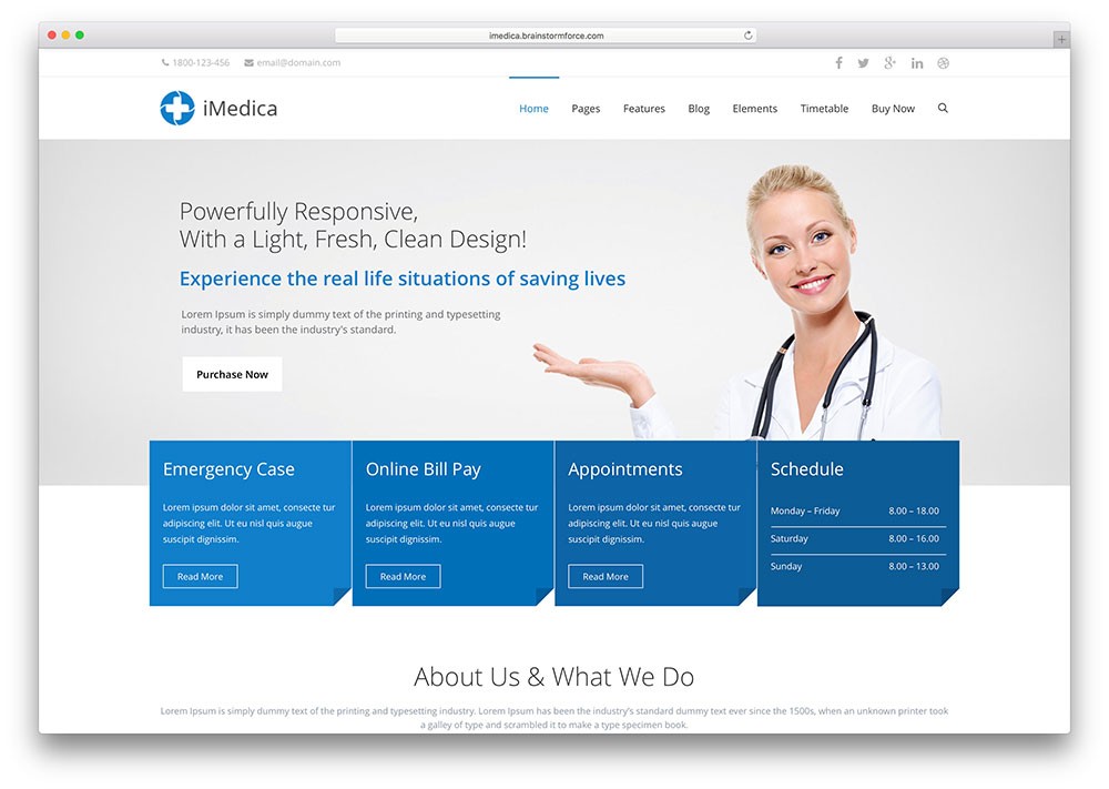 imedica-นิยม-ทันตแพทย์-wordpress-theme