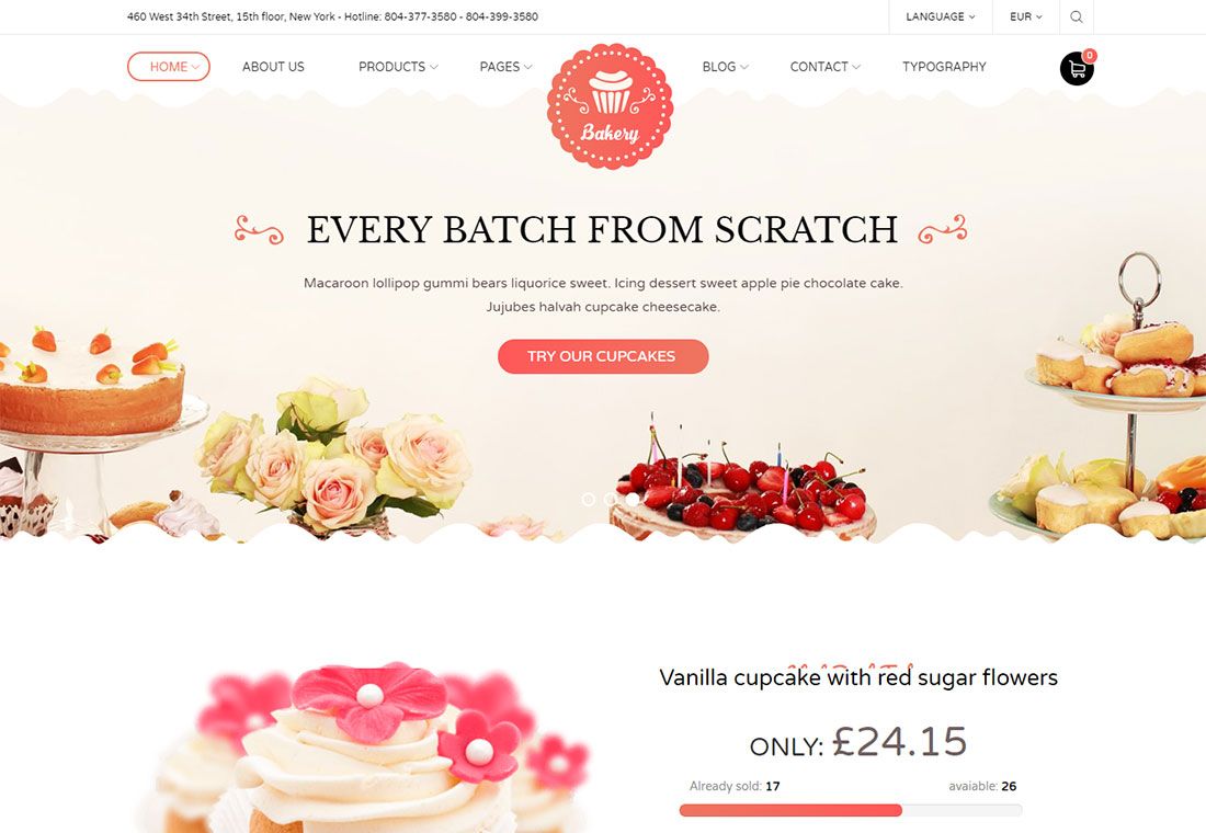 Padaria - WordPress