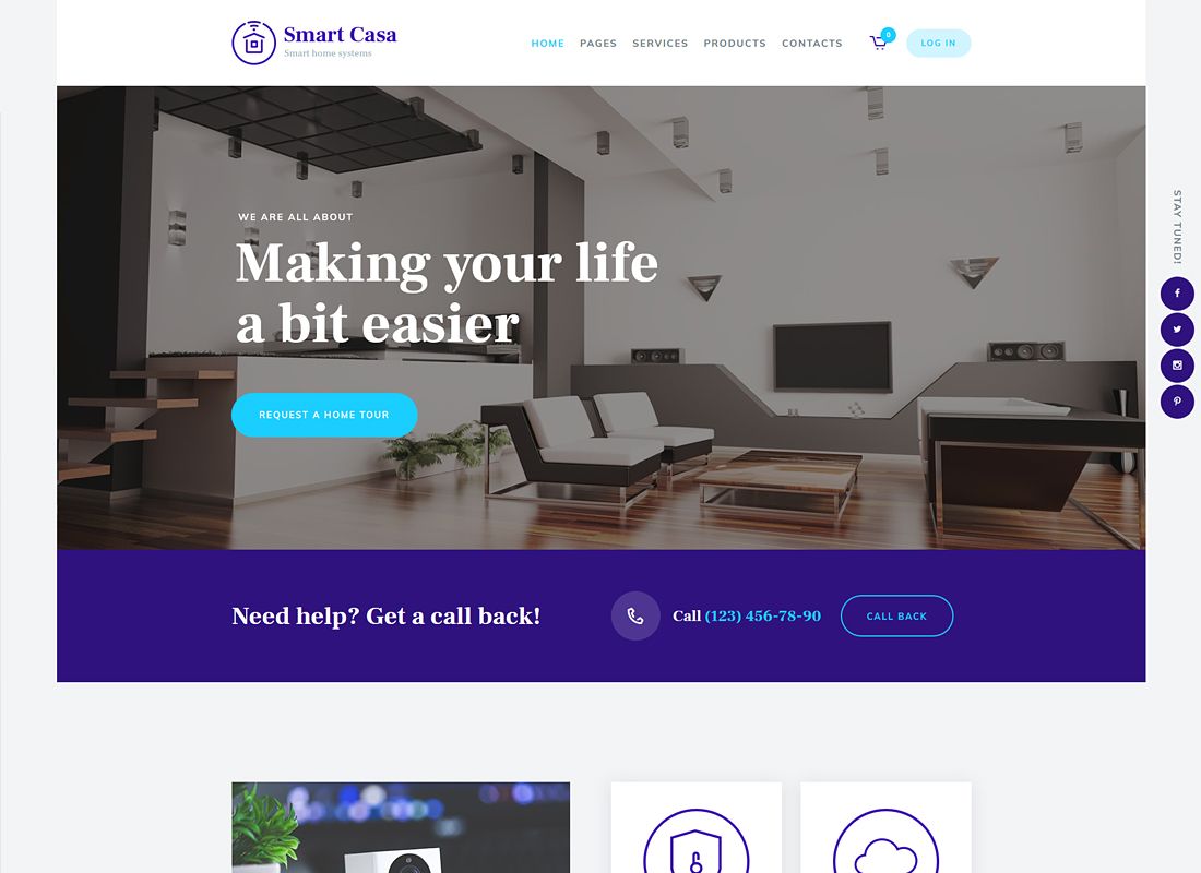 Smart Casa - 家庭自动化和技术 WordPress 主题