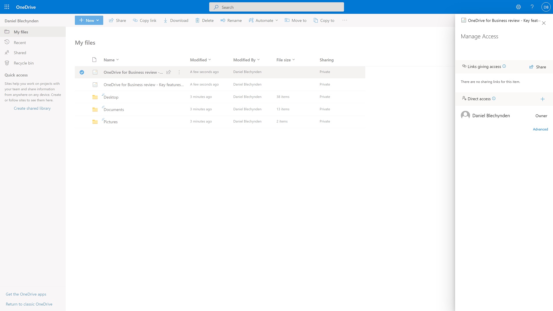 OneDrive dla Firm