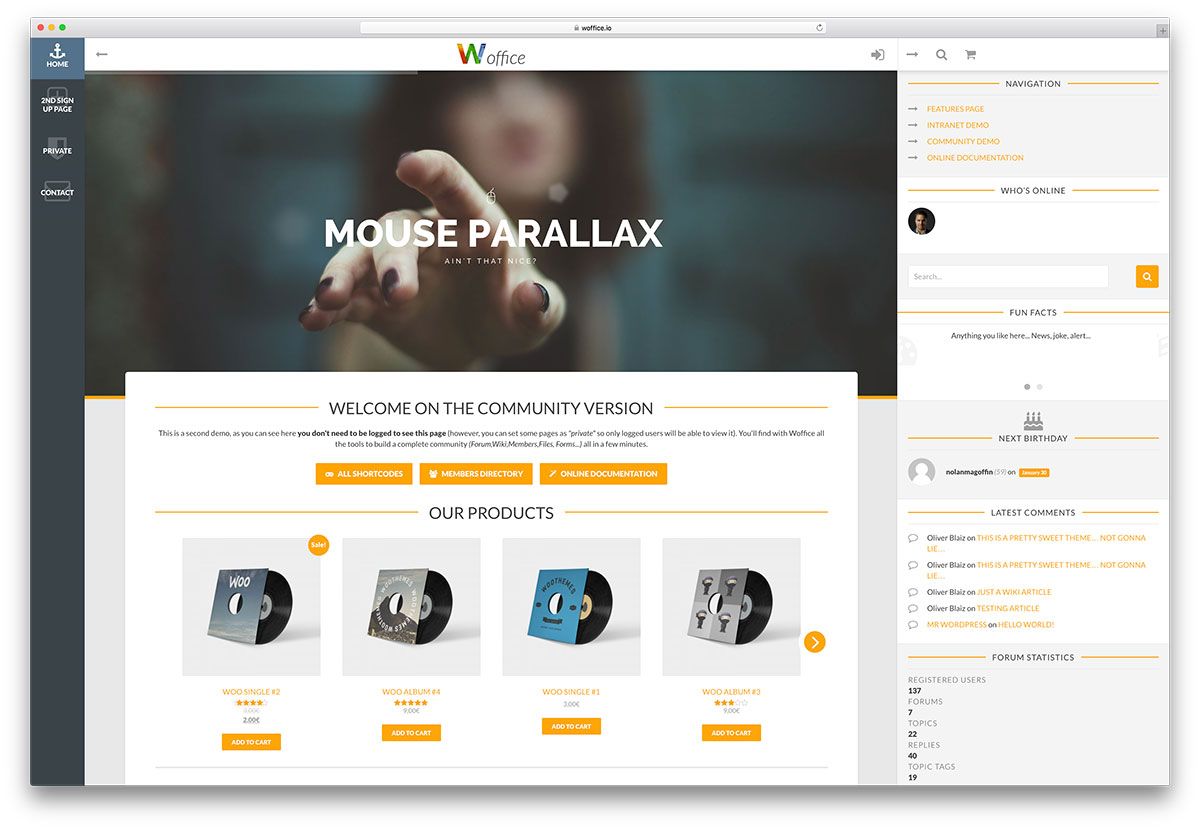 woffice-üyelik-wordpress-teması