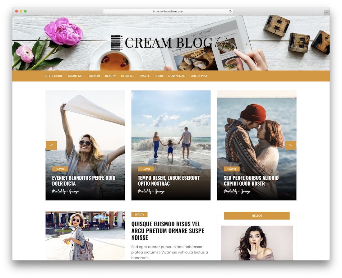 temi wordpress gratuiti per blog lite crema