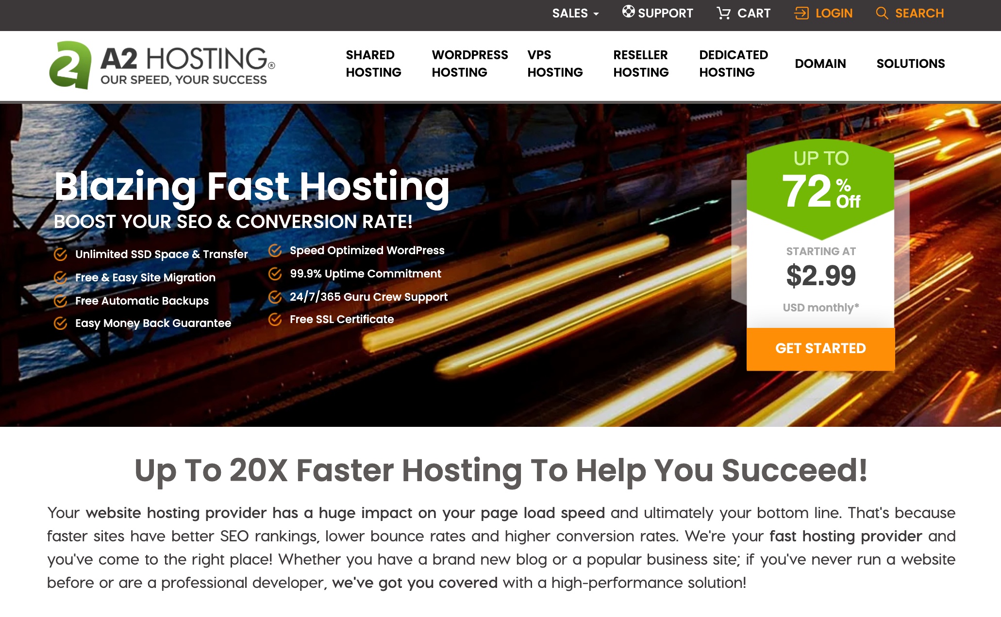 Recensione di hosting A2