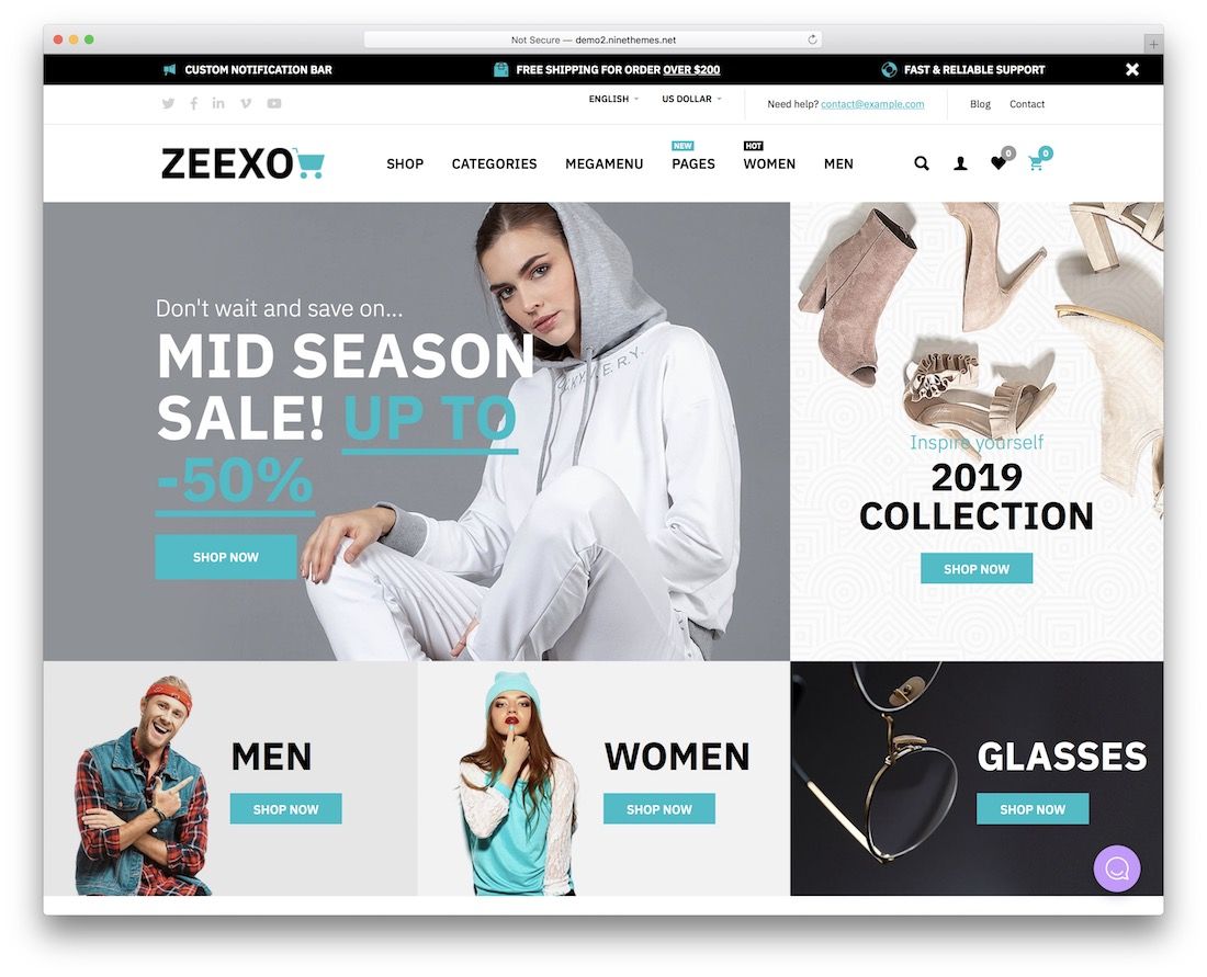 tema zeexo opencart