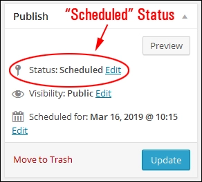 How To Schedule WordPress Posts