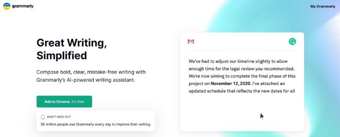 Copywriting Tools - Grammarly