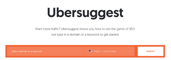 Use Ubersuggest for Copywriting