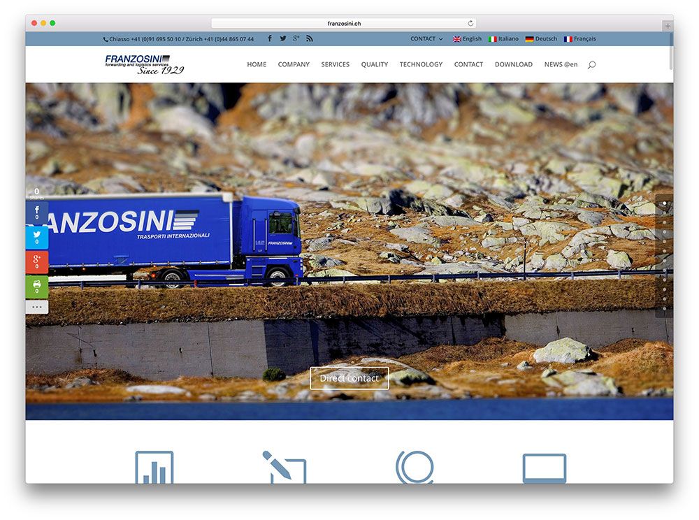 franzosini-logistics-company-website-example