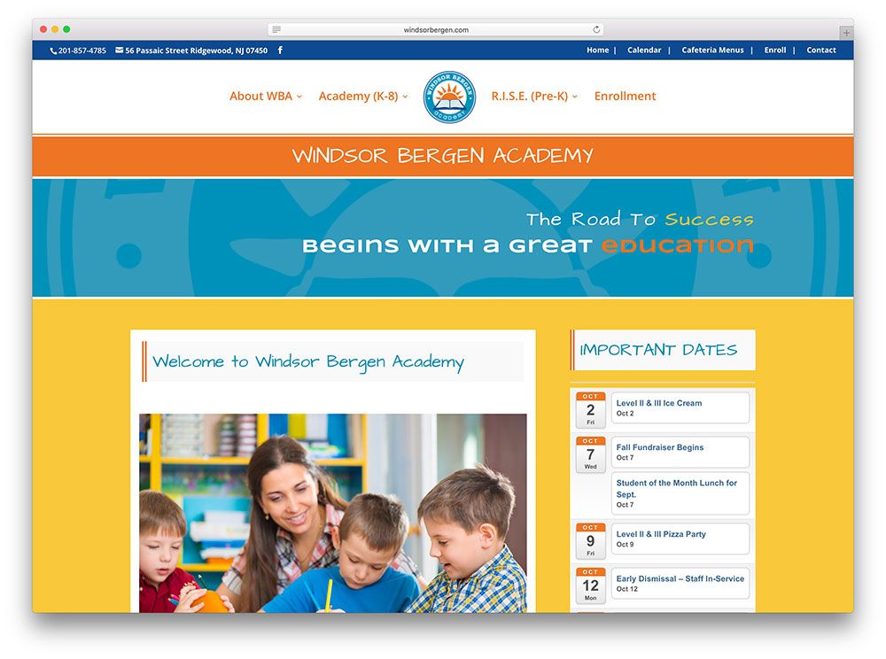 windsorbergen-éducation-site-web-divi-exemple