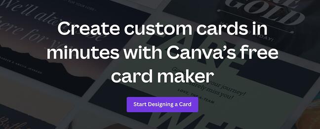 在線電子賀卡製造商：Canva