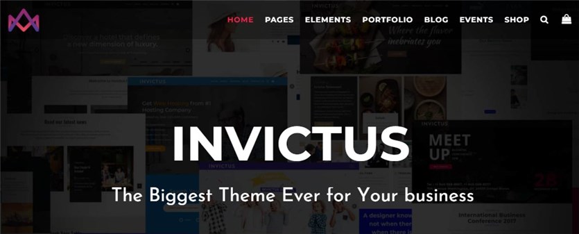 Invictus-wordpress-tema