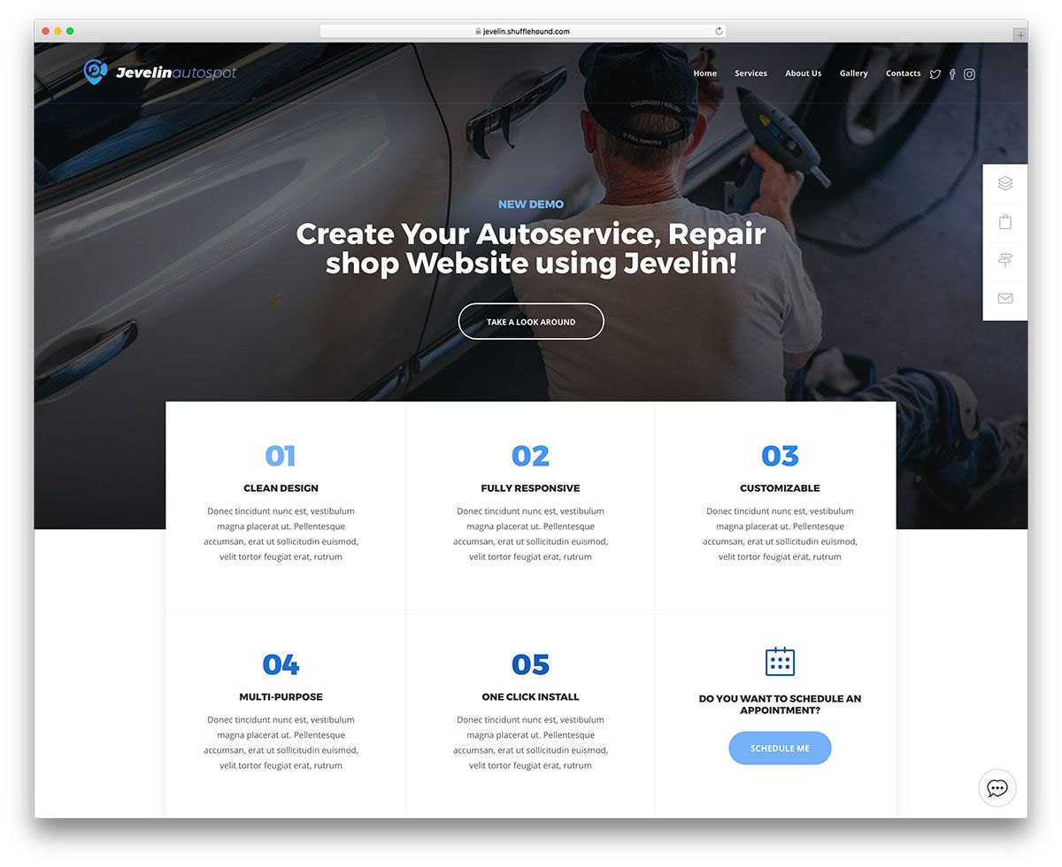 Autoservice WordPress-Themen