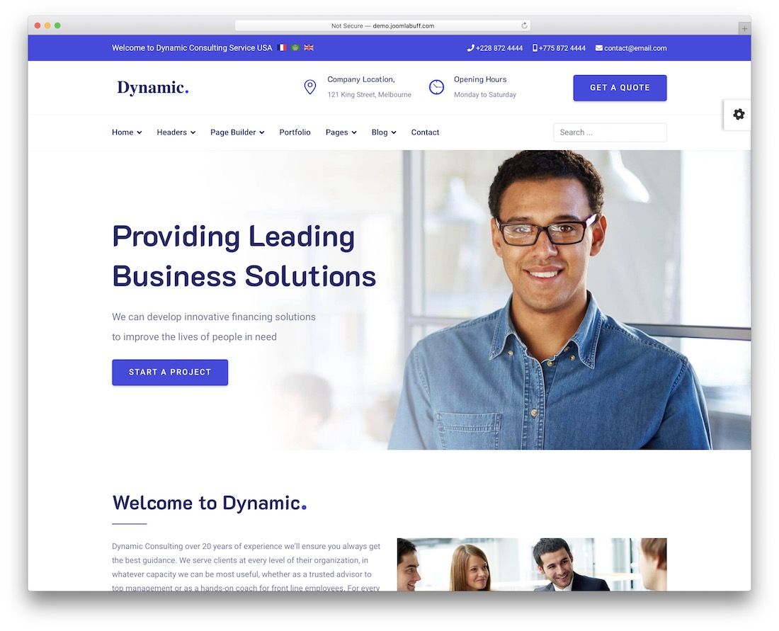 template bisnis multiguna joomla dinamis