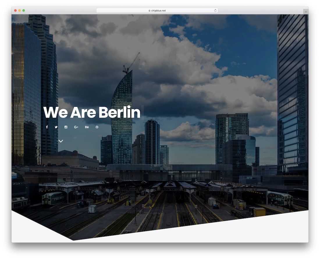 เทมเพลตพอร์ตโฟลิโอ berlin joomla