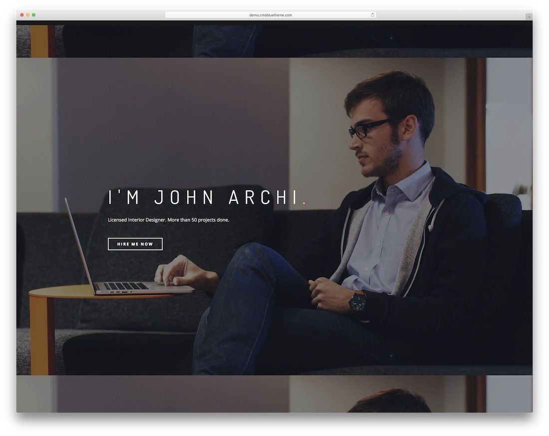 archi mobile-ready joomla 投资组合模板