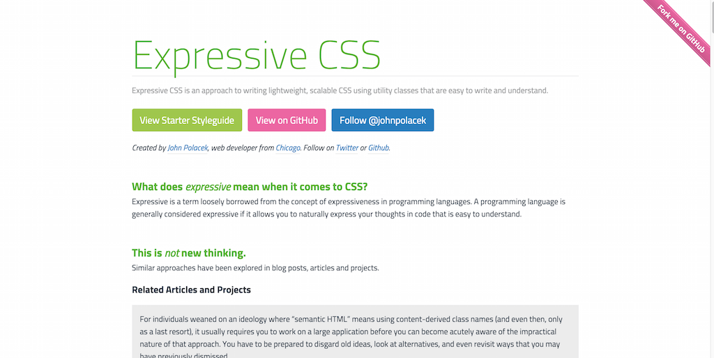 CSS expresiv