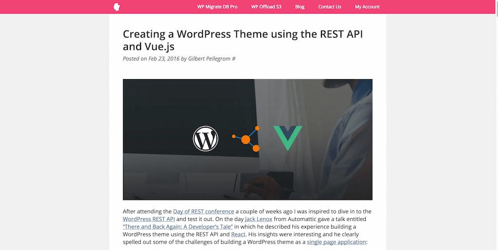 Crearea unei teme WordPress folosind API-ul REST și Vue.js