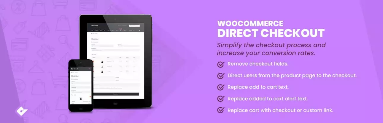 WooCommerce Direct Check 是必備插件之一