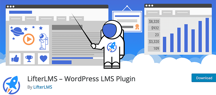 Lifter WordPress LMS 插件