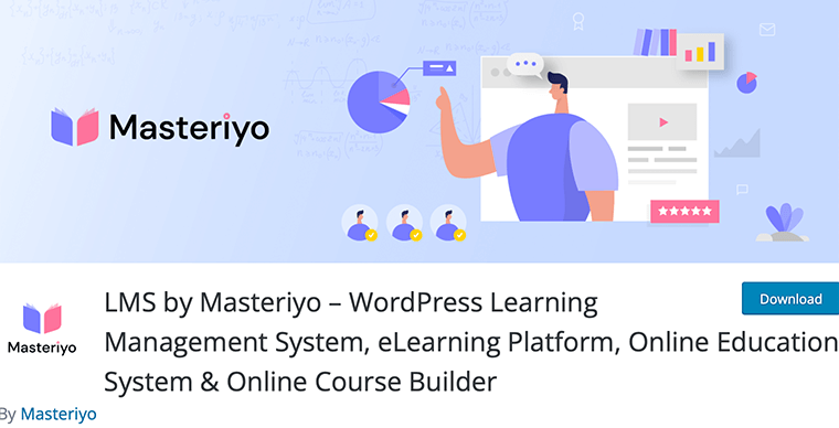 Masteriyo WordPress 在線課程插件