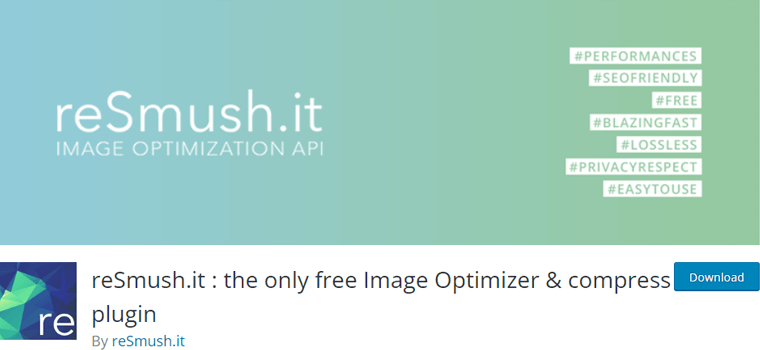 reSmush.it 圖像優化 WordPress 插件