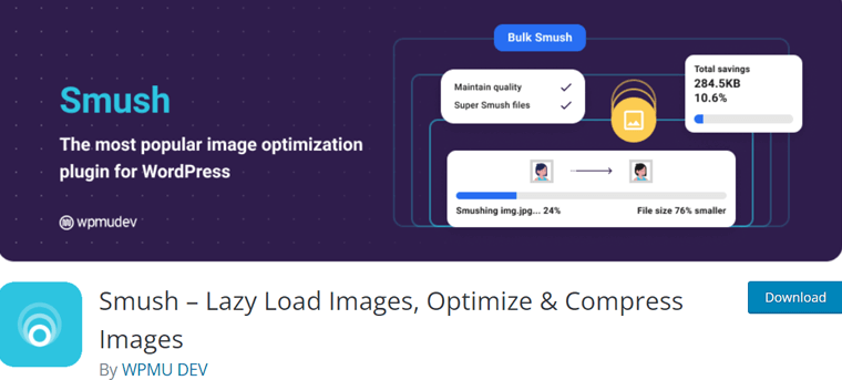 Smush - 最佳 WordPress 圖像優化插件