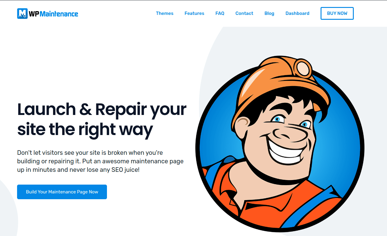 En-tête de maintenance WP