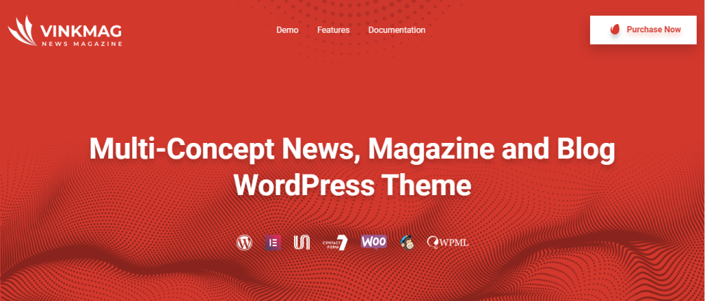 Vinkmag este una dintre cele mai bune teme WordPress pentru bloguri