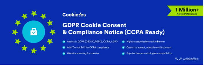 GDPR Cookie 同意插件（CCPA 就绪）