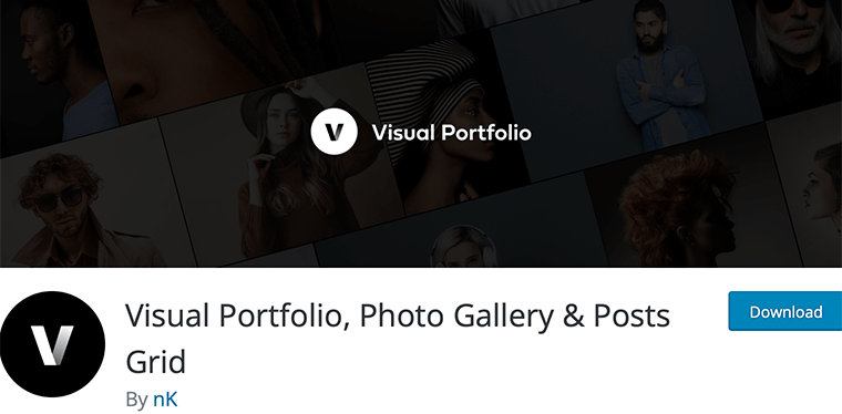 Portfolio visivo, galleria fotografica e griglia dei post