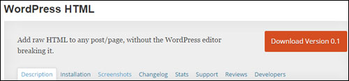 WordPress-HTML