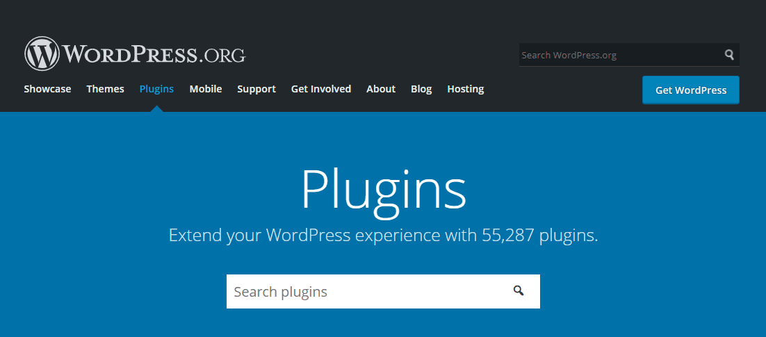 WordPress Eklentileri dizini.